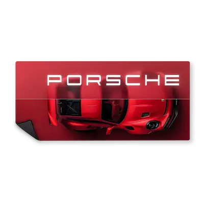 Mousepad Red Porsche 90x40 Classic | Custom