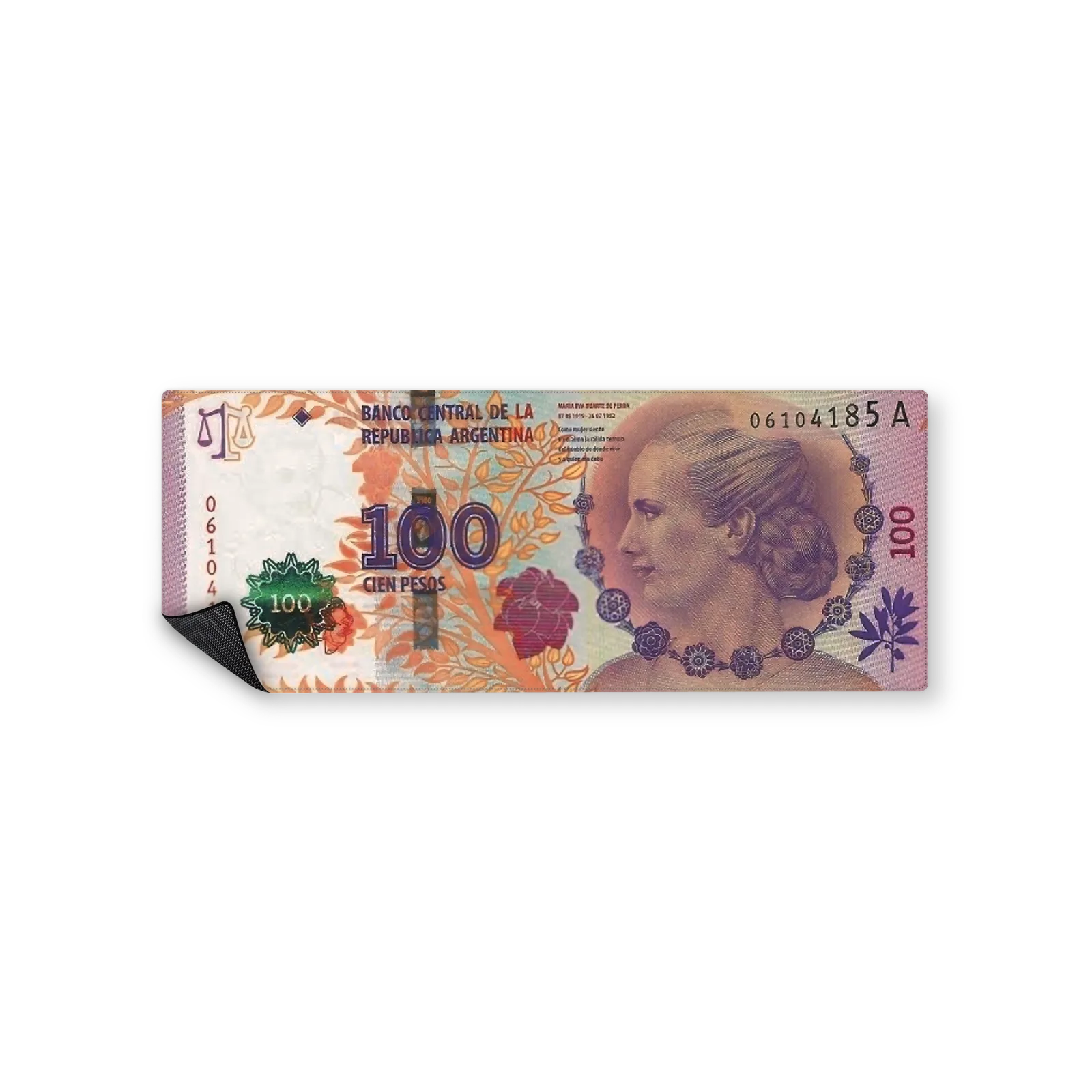 Mousepad 100 pesos Eva 82x32 Classic | Custom