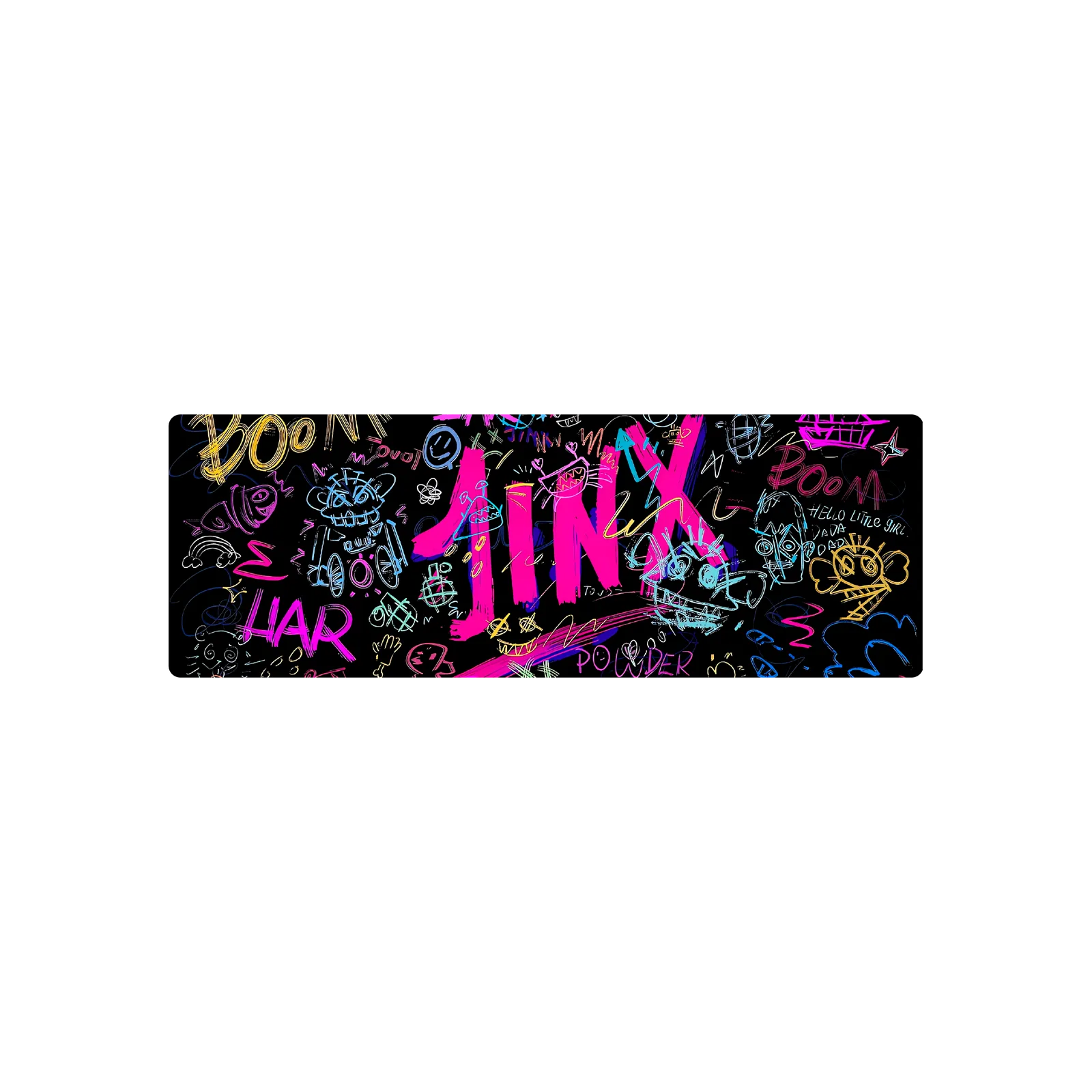 Mousepad Graffiti Jinx 120x48 PRO | Custom