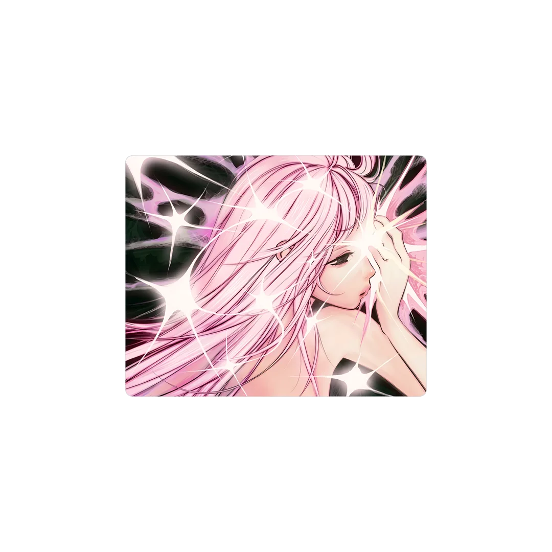 Resplandor rosa