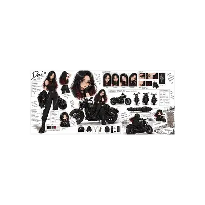 Mousepad Mujer Motera 90x40 PRO | Custom-recto