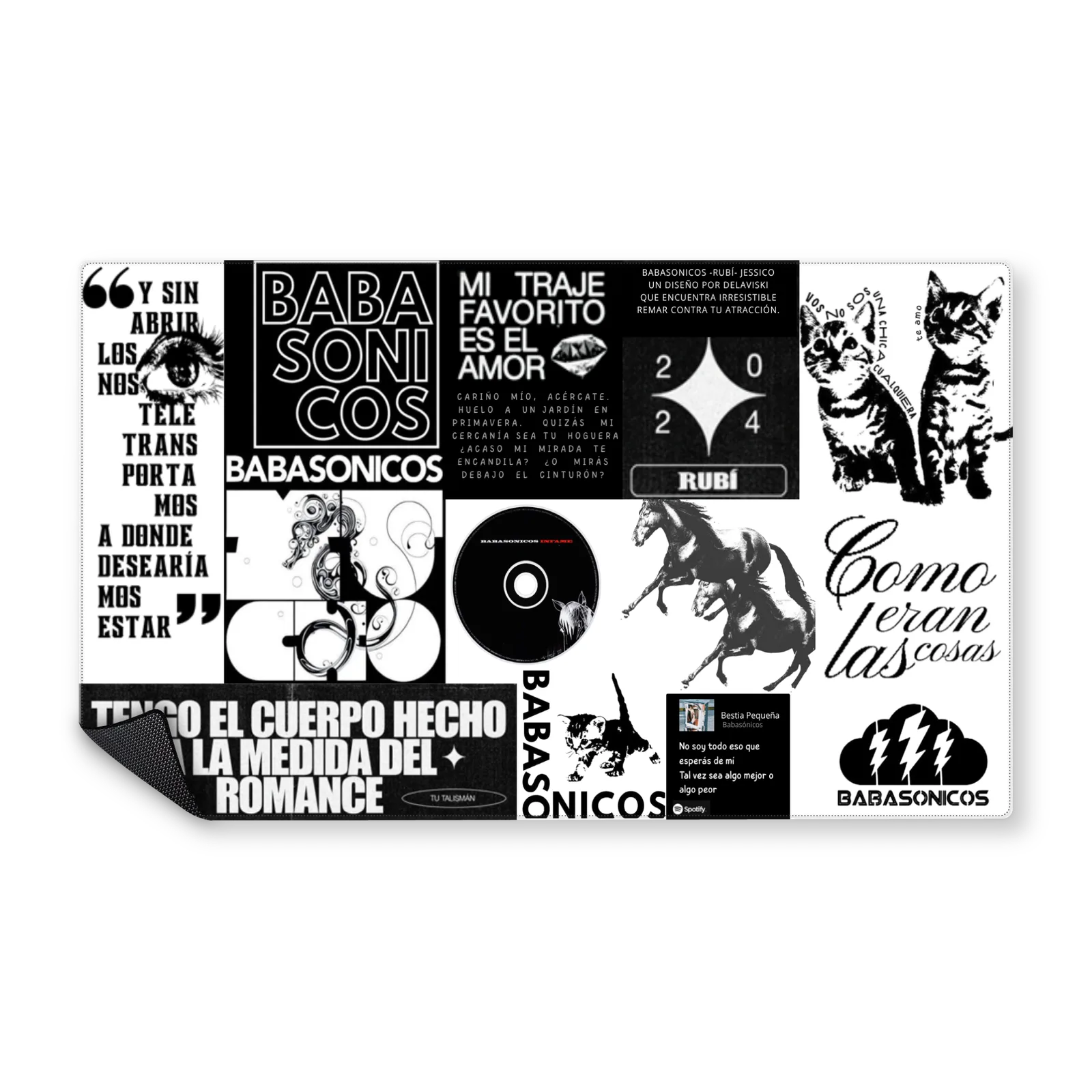Mousepad Babasonicos 100x60 Classic | Custom