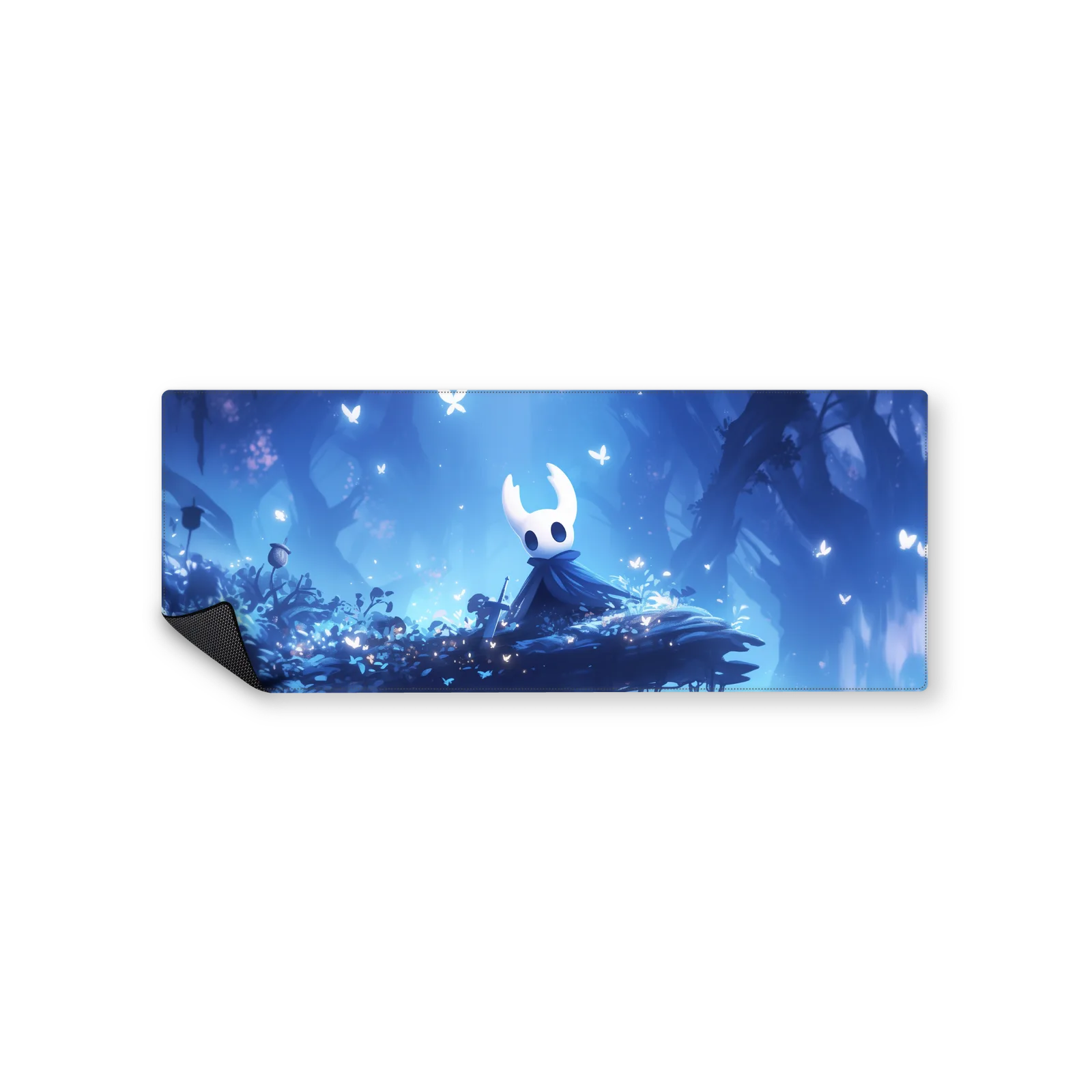 Mousepad Hollow Knight Serene Blue Forest 82x32 Classic | Custom