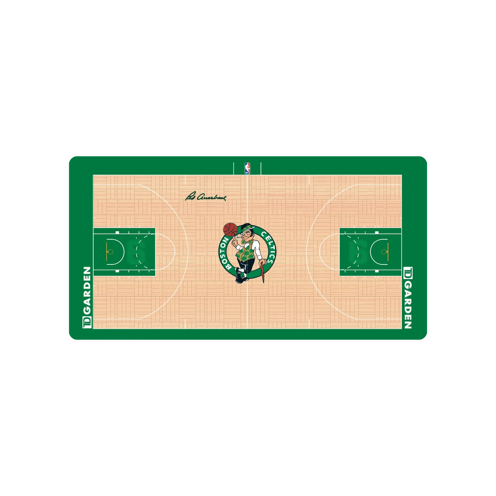 Mousepad Cancha Boston Celtics 80x40 Classic | NOTMID