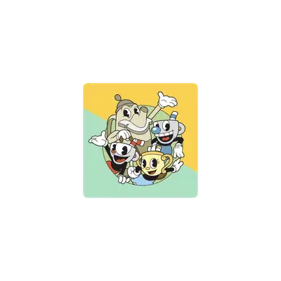Mousepad Cuphead classic 25x25 Classic | Custom
