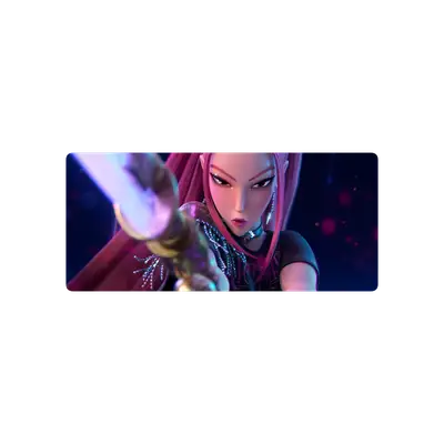 Mousepad Mira kpop demon hunters 90x40 PRO | Custom