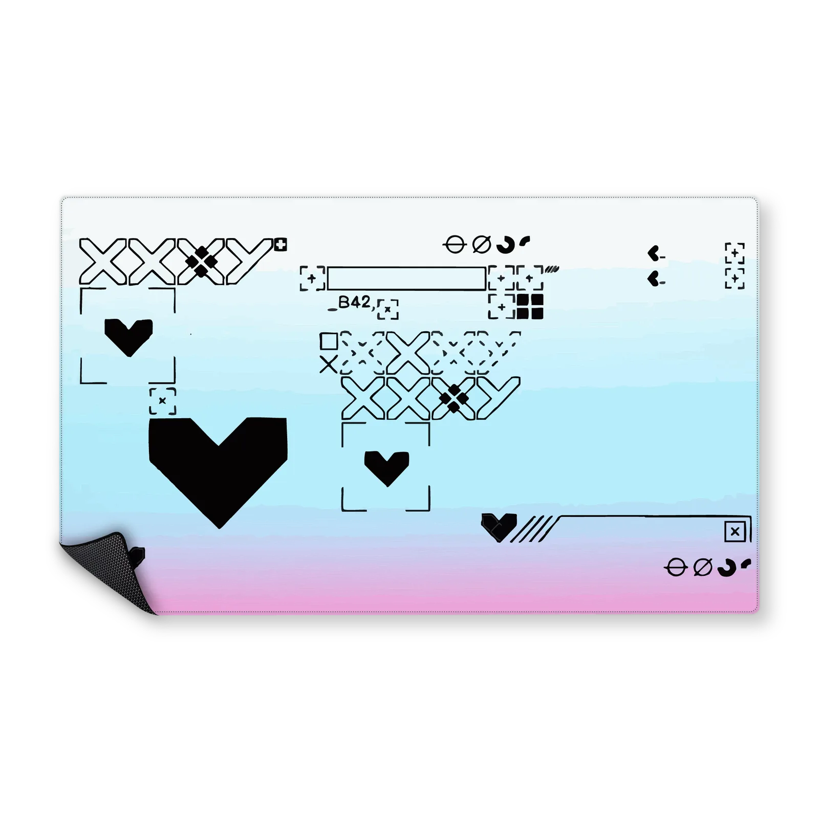 Mousepad My love printstream 100x60 PRO | Custom