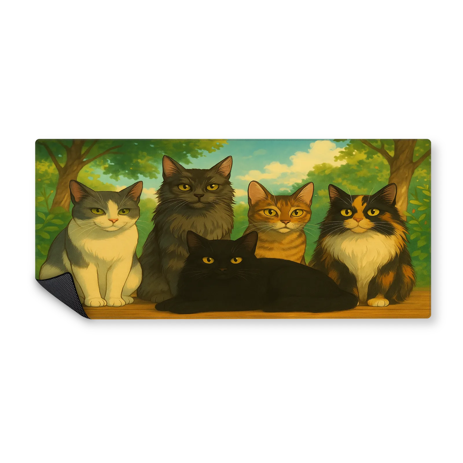 Mousepad Gatos Anita 2 90x40 Classic | Custom