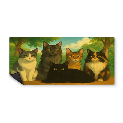 Mousepad Gatos Anita 2 90x40 Classic | Custom
