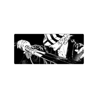 Mousepad urahara kisuke bleach manga 95x42 Classic | Custom