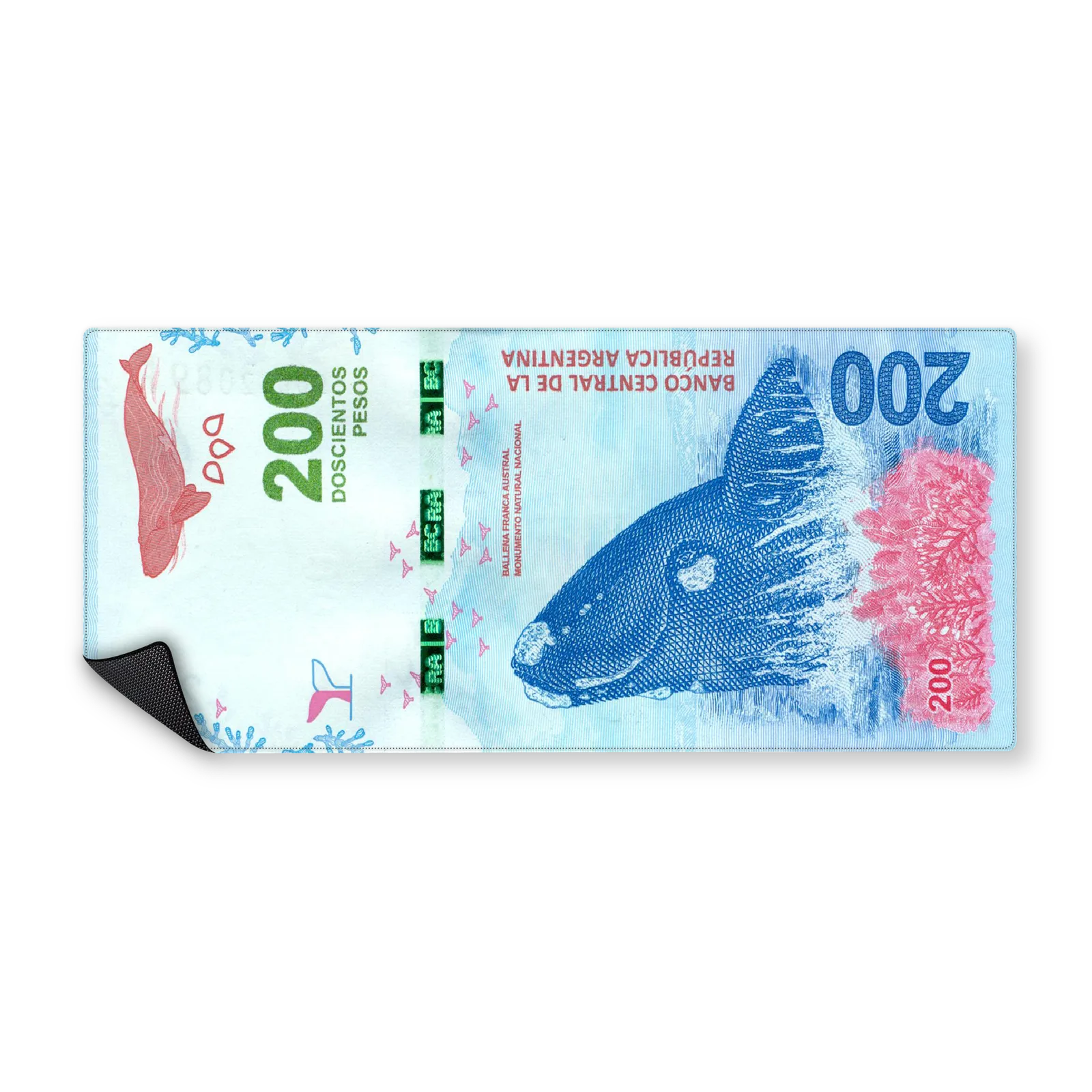 Mousepad 200 Pesos Ballena Franca Austral Classic | NOTMID