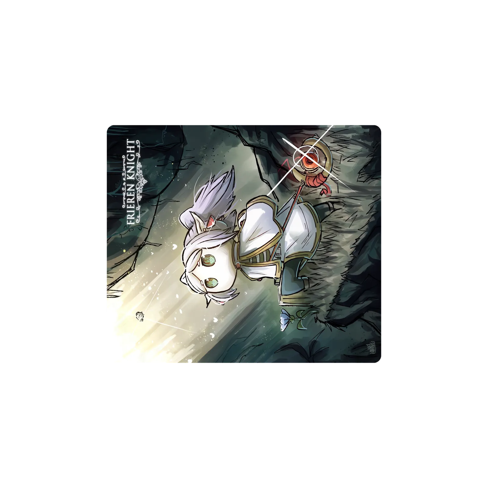 Mousepad Frieren Knight 40x35 Classic | Custom