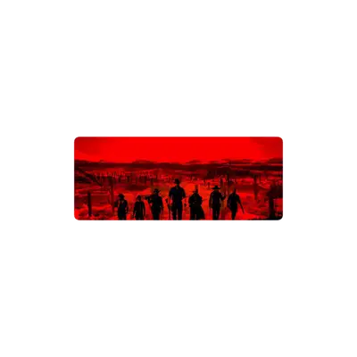 Mousepad Red Dead Redemption Gang 75x30 Classic | Custom