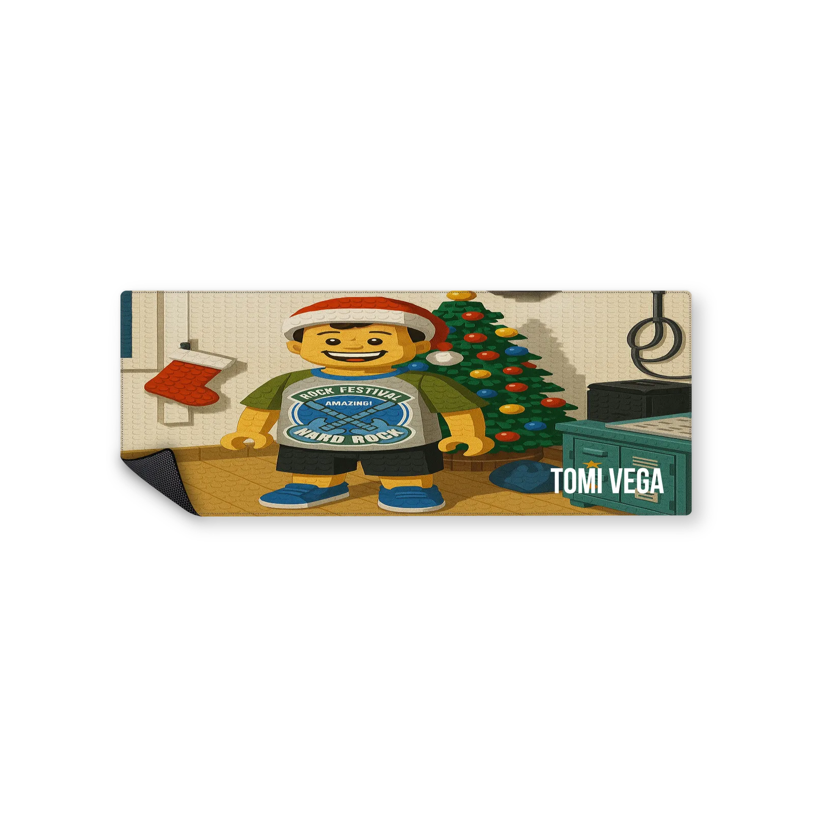 Mousepad Mi hijo animado 82x32 Classic | Custom