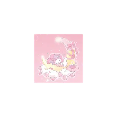 Mousepad Melody pink 30x30 Classic | Custom