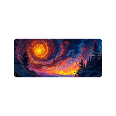 Mousepad Galaxia 8BITS 70x30 Classic | Custom