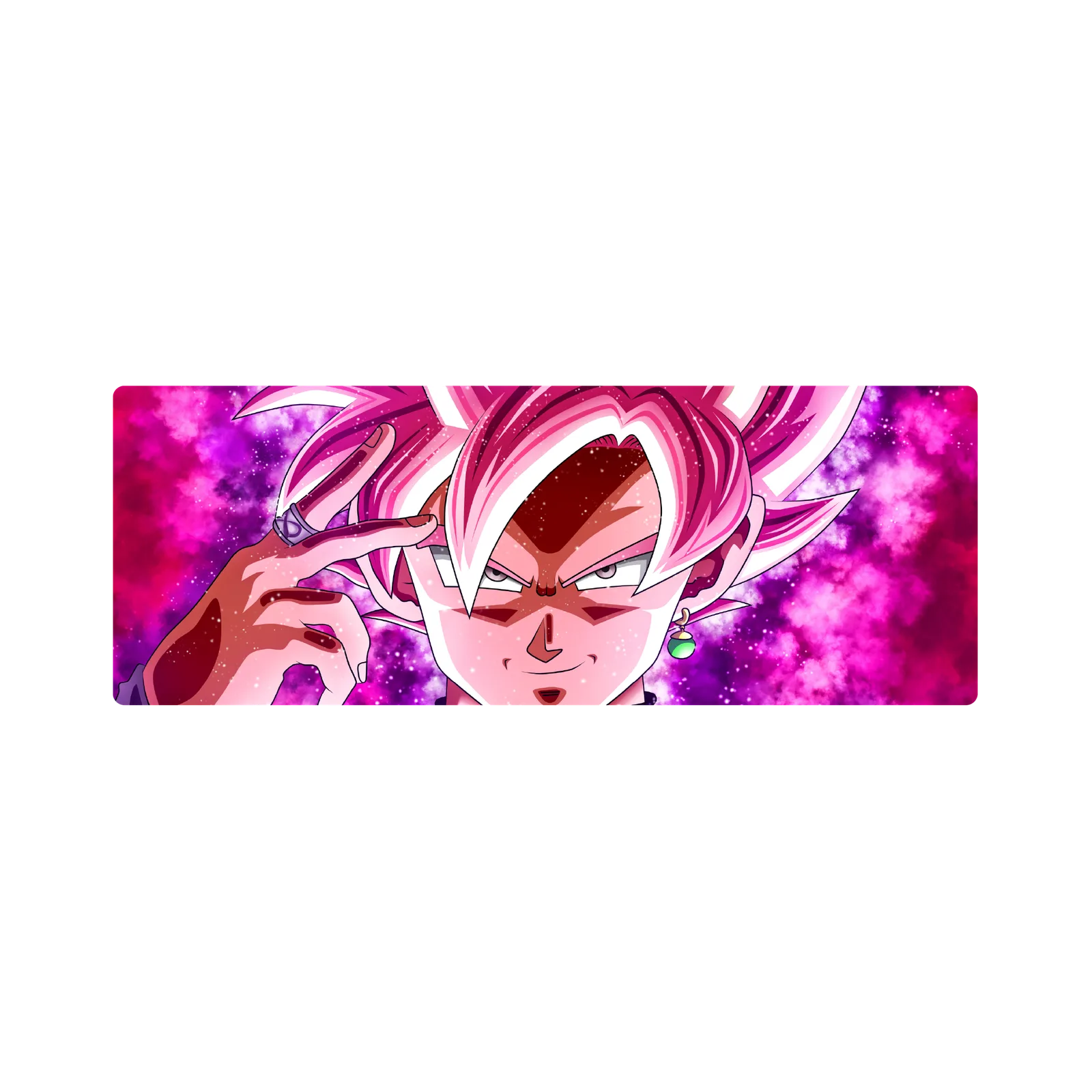 Mousepad Goku black rose 110x40 Classic | Custom