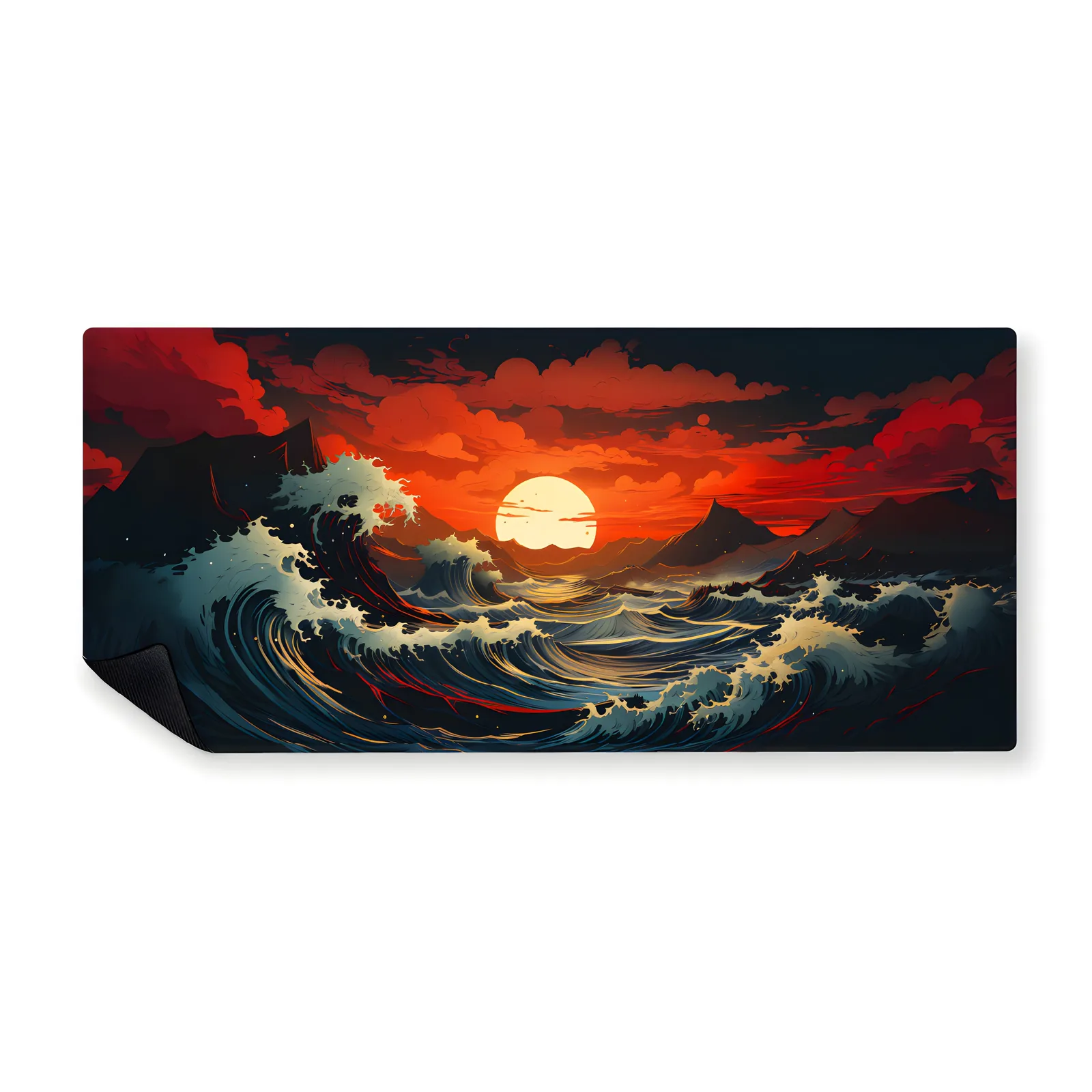 Mousepad Mar y Atardecer Serie PRO de NOTMID
