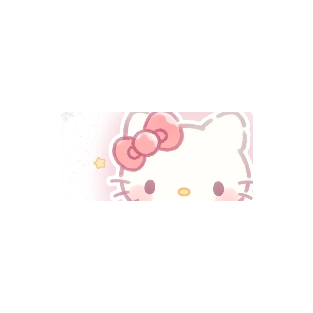 Mockup Mousepad HK Kitty 65x30 PRO | PERSONALIZADO
