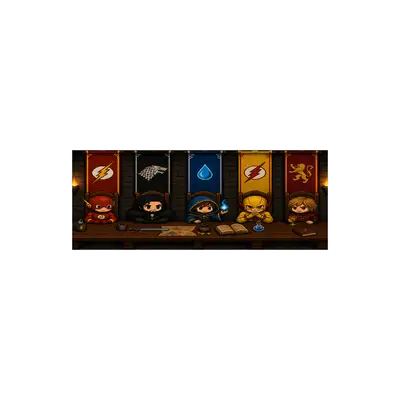 Mousepad personajes fav 82x32 Classic | Custom-recto