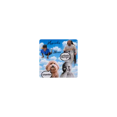 Mousepad hacelonenewachingtonchamitobebe 30x30 PRO | Custom