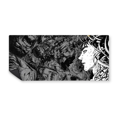 Mousepad Berserk Gris 90x40 Classic | Custom