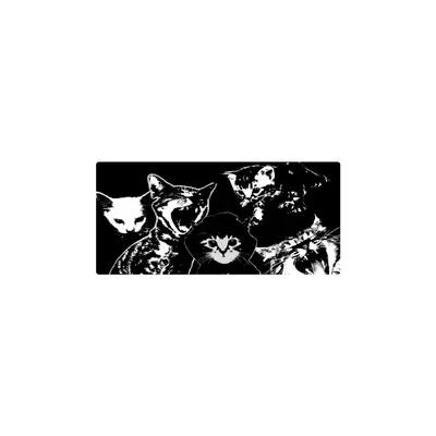 Mousepad Gatos robados 65x30 PRO | Custom