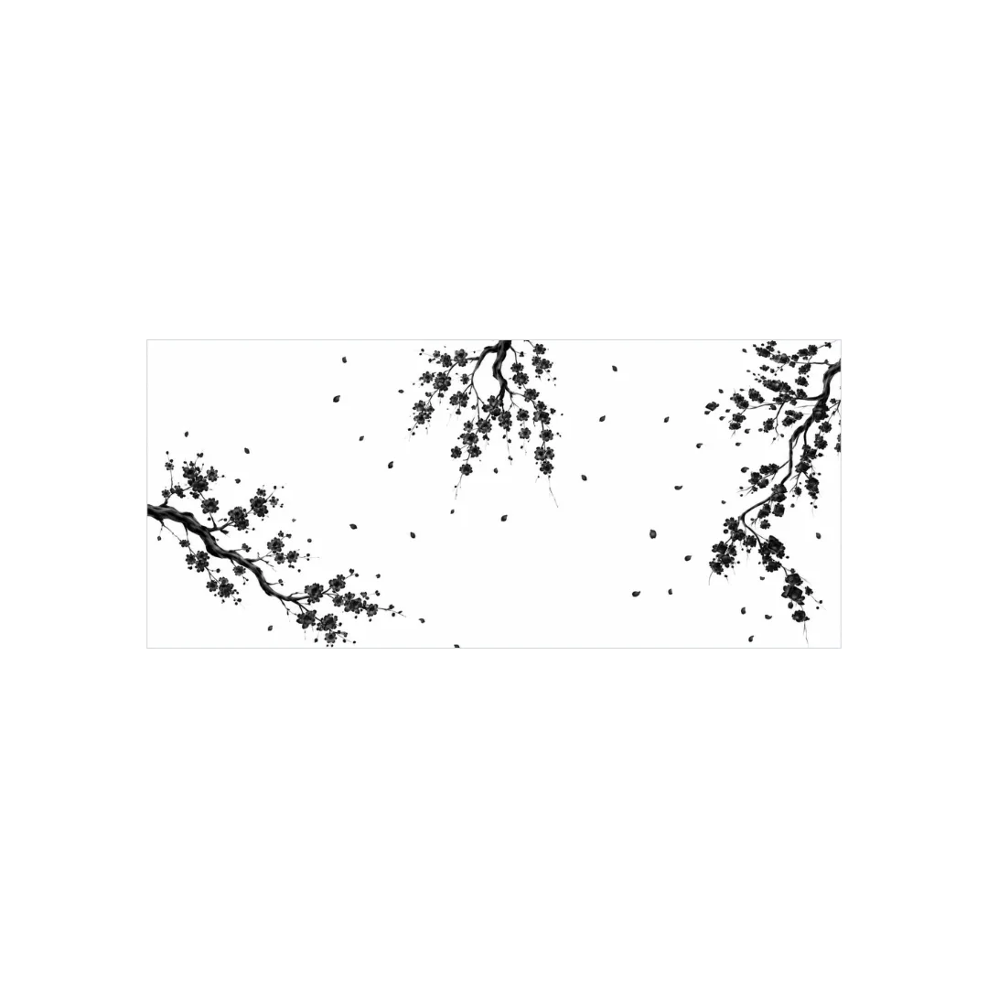 Japanese cherry blossom mouse pad