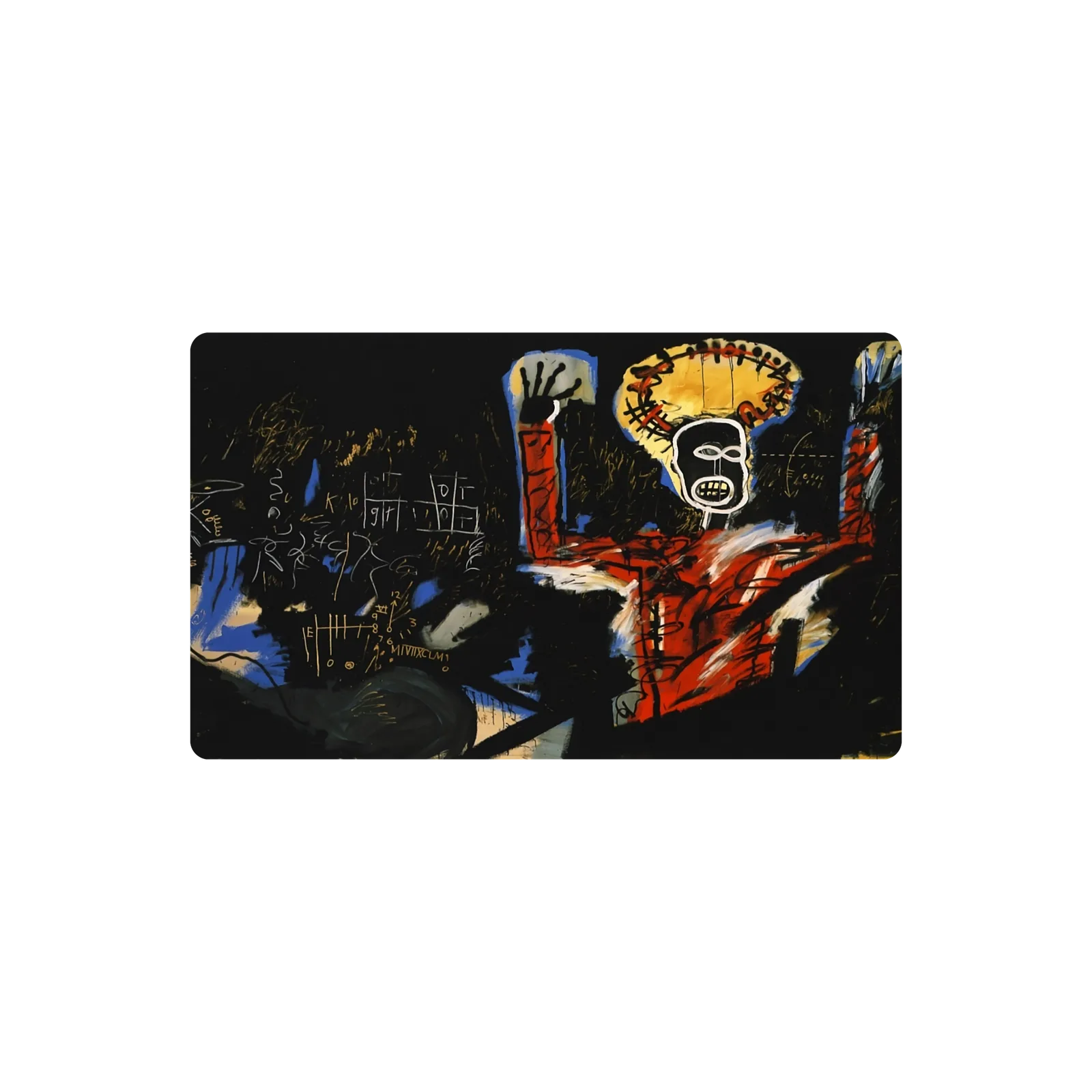 Mousepad Basquiat Profit I 42x25 Classic | Custom