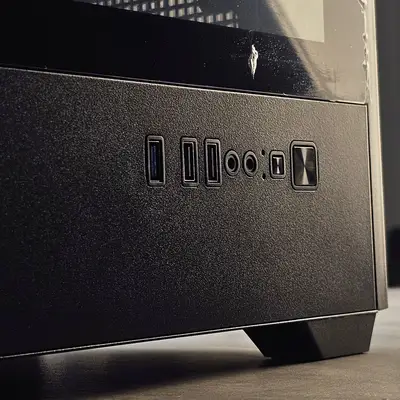 Gabinete Notblack Mid-Tower ATX de cristal templado NOT DROP, foto 4