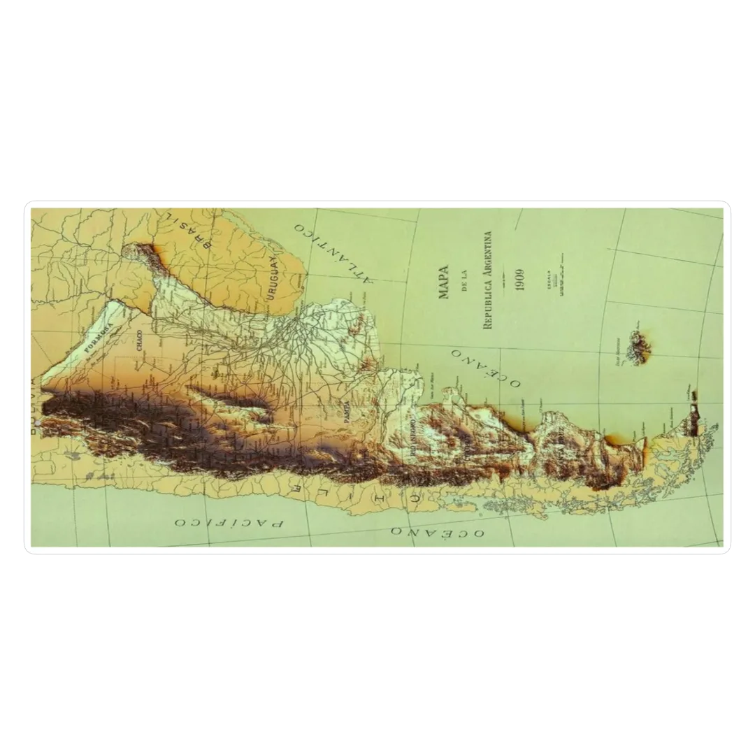 mapa de argentina