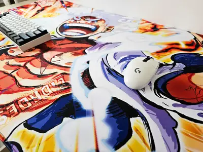 Mousepad Luffy Gear 5 Serie PRO de NOTMID, foto 4