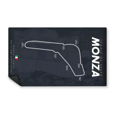 Mousepad Mapa de Monza 100x60 Classic | Custom