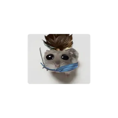 Mousepad Hamster yasuo lloron 50x40 PRO | Custom