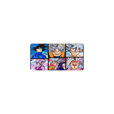 Mousepad Gohan Beast y Goku Ultra instinto 60x30 PRO | Custom