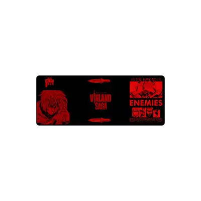 Mousepad Vindland Saga Red and Black 82x32 Classic | Custom