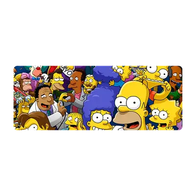 Mousepad Los simpsons 120x45 Classic | Custom