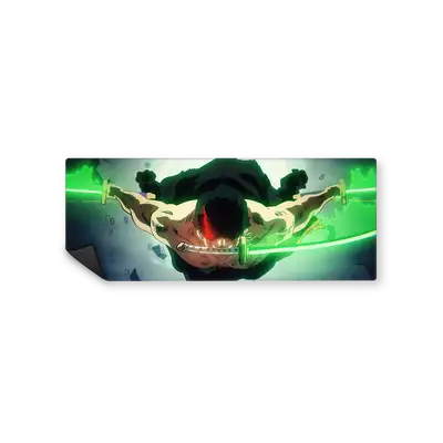 Mousepad Zoro king of hell 82x32 Classic | Custom