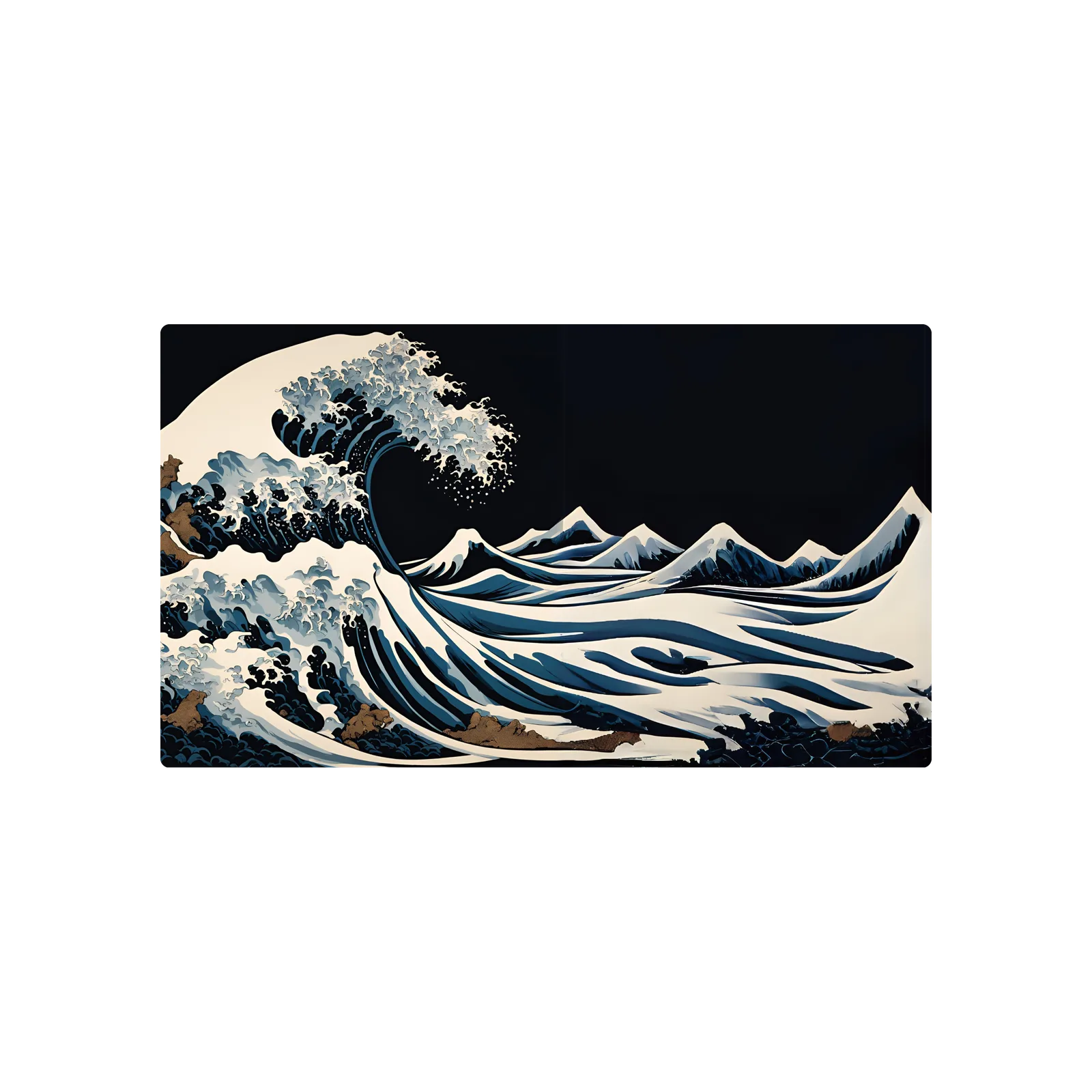 Mousepad Ola kanagawa 70x40 Classic | Custom