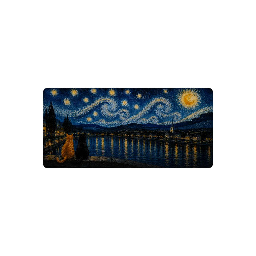 Noche Estrellada Gato