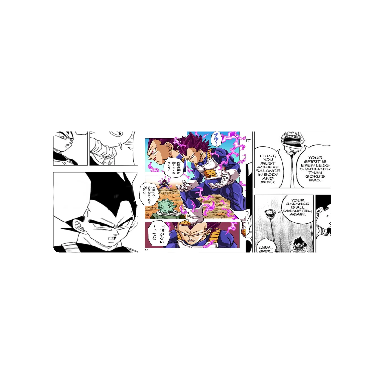 Mousepad Vegeta Ultra Ego 70x30 PRO | Custom
