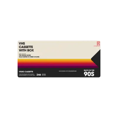 Mousepad vhsbox 90x40 Classic | Custom