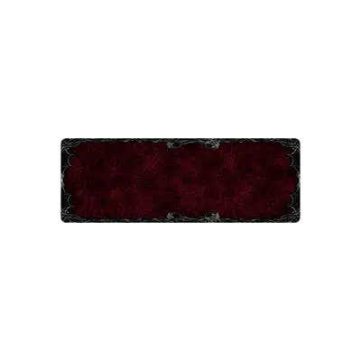 Mousepad Dark roses 85x30 PRO | Custom