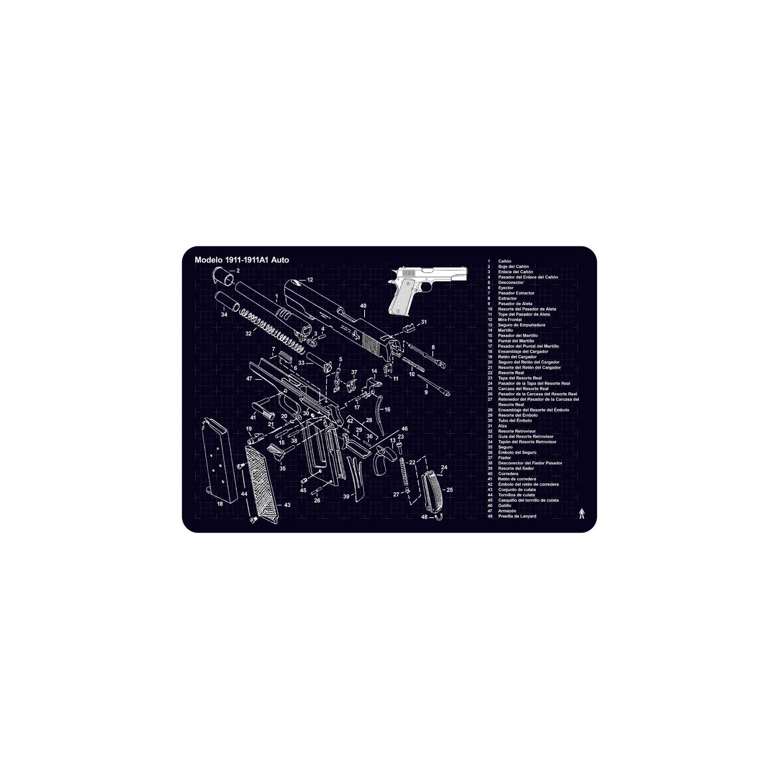Mousepad 1911 42x29 Classic | Custom