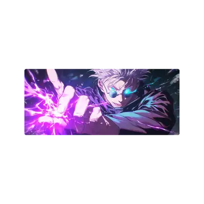 Mousepad satoru gojo purpura 100x42 Classic | Custom