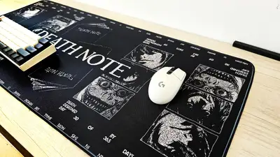 Mousepad Death Note Vintage Serie PRO de NOTMID, foto 2