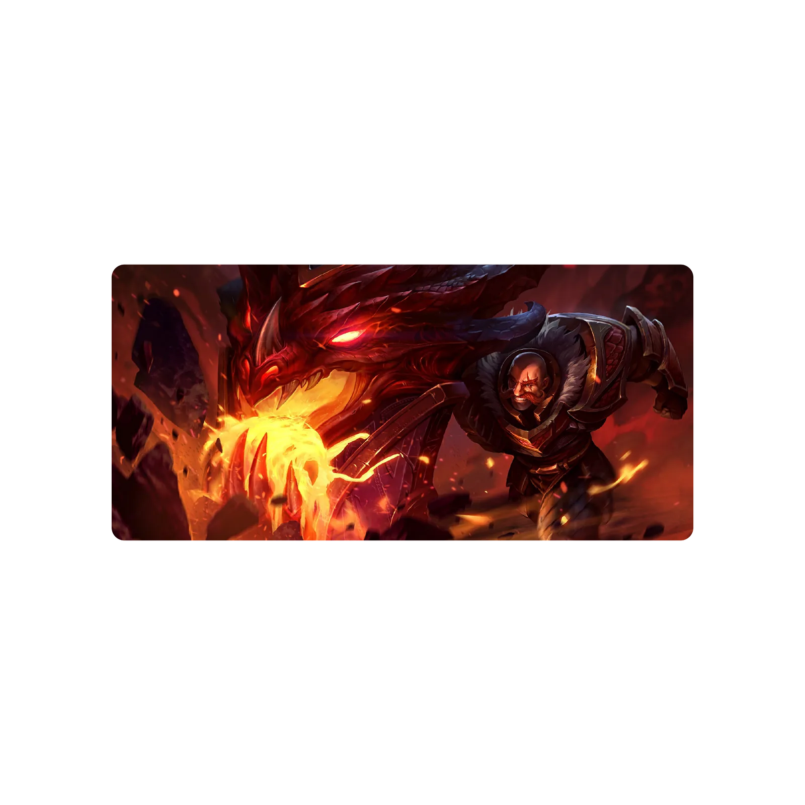 Mousepad Braum league of legends 60x28 Classic | Custom