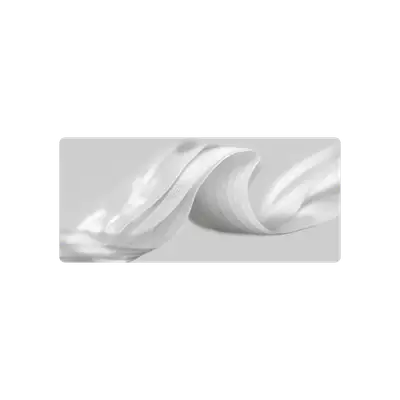 Mousepad White Minimalist 90x40 PRO | Custom