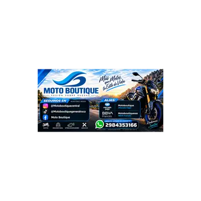 Mousepad motoboutique completo 80x40 PRO | Custom-recto