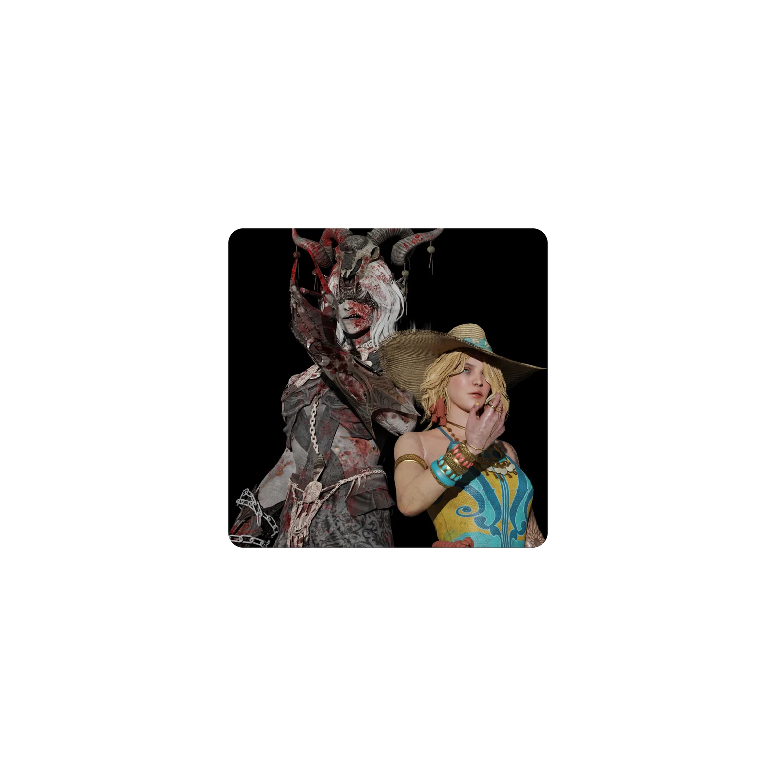 Mousepad Plaga Kate dbd 25x25 Classic | Custom